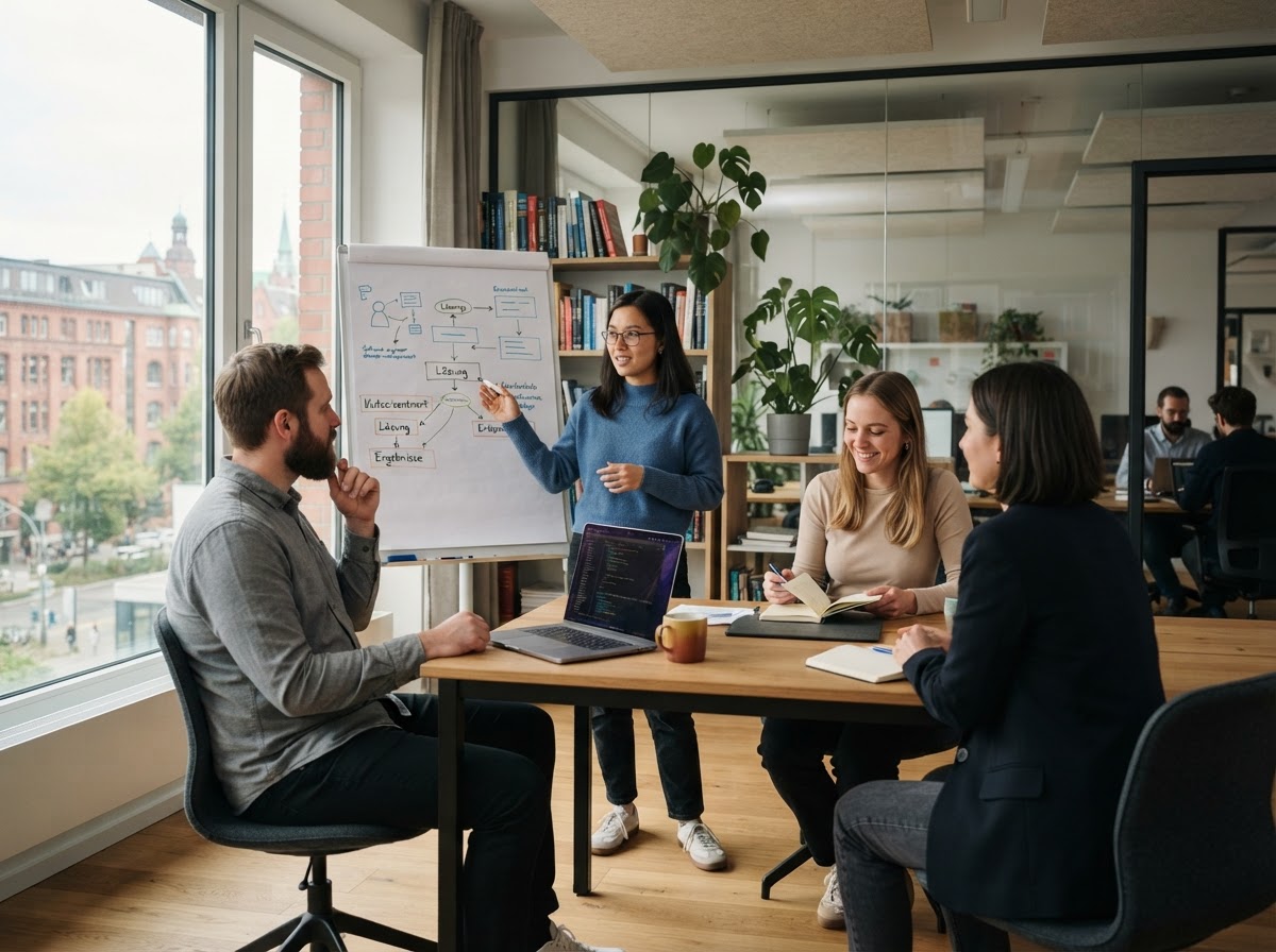 Branch Trek Teamarbeit an Datenanalyse und Entscheidungsmodellen